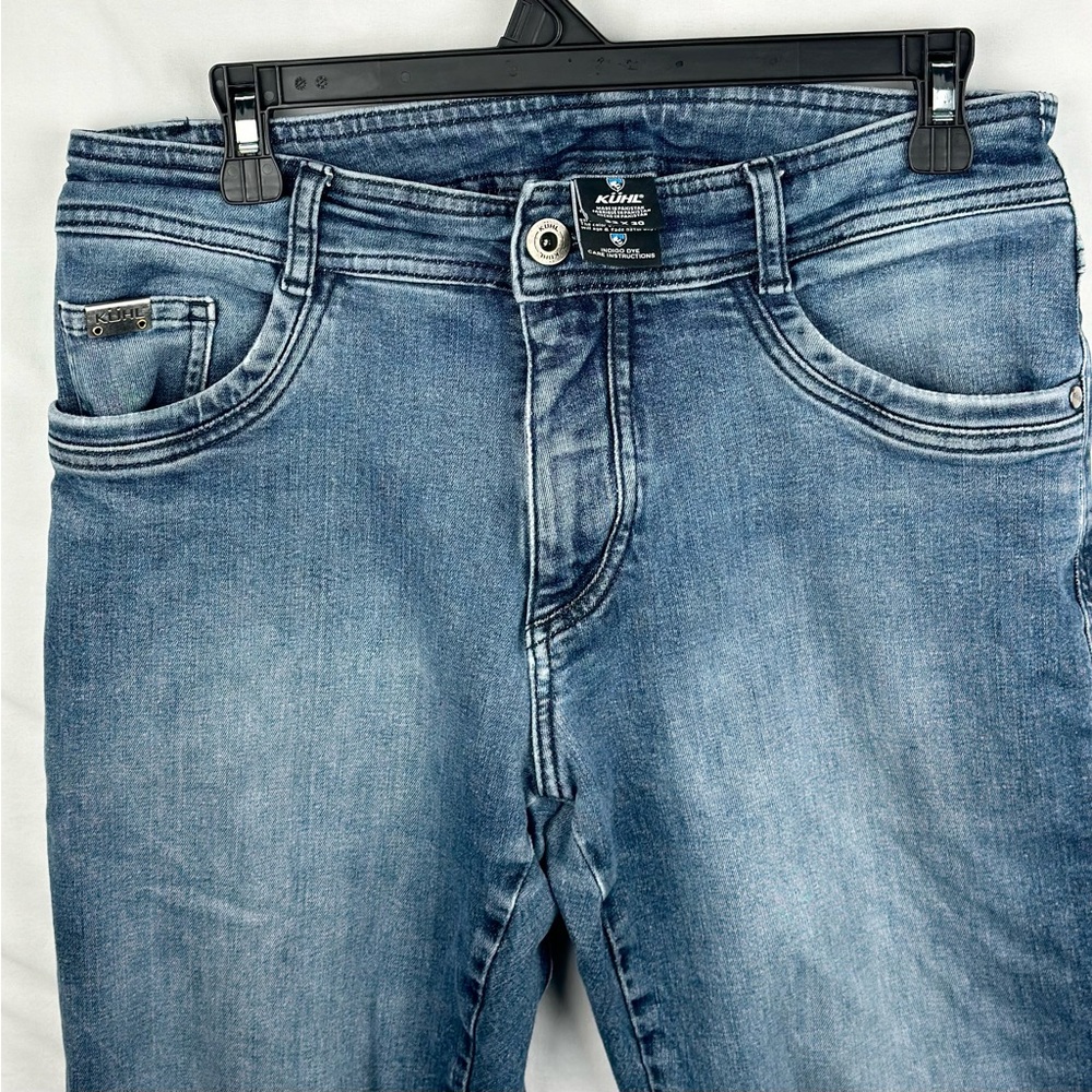 Kuhl men’s jeans size  32x30 Blue Denim Small Mark On Inner Thigh Shown In Photo